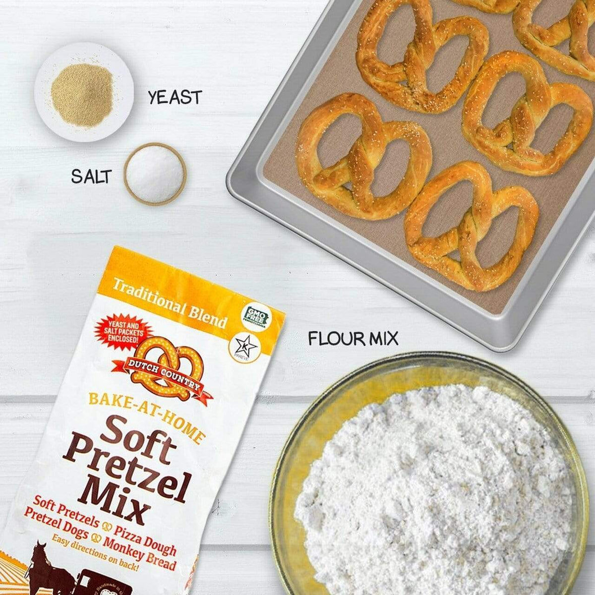 Dutch Country Nuts & Snacks Dutch Country Soft Pretzel Mix