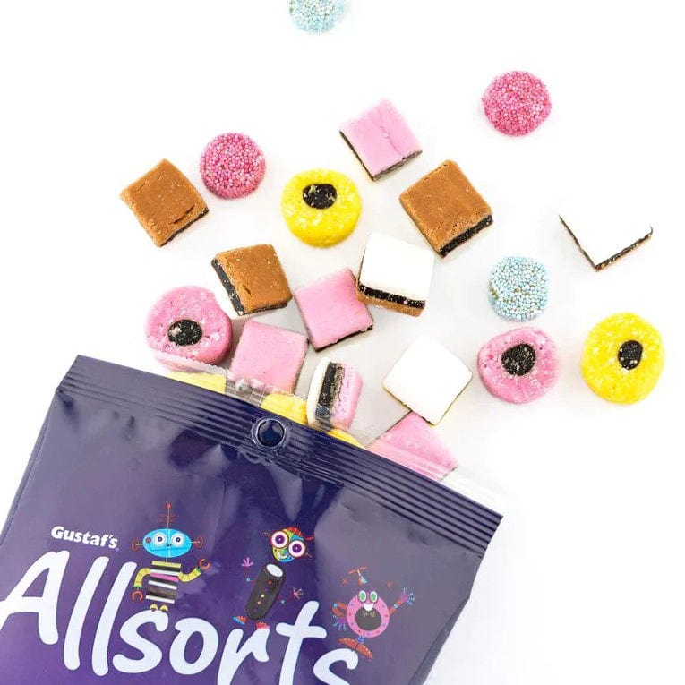 Gustaf's Old Fashioned Candy Gustaf's Allsorts Gourmet English Licorice 6.3 oz Bag