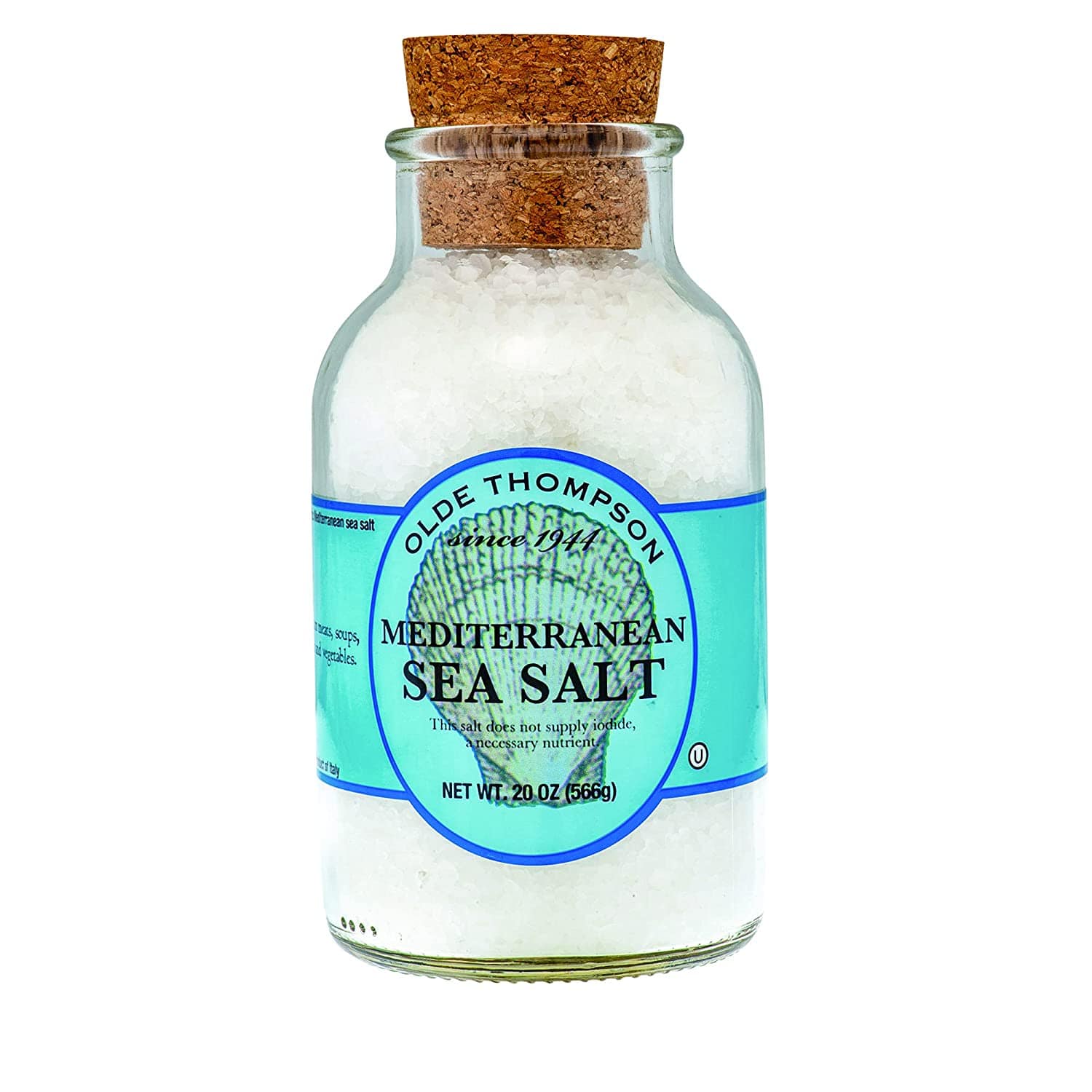 Olde Thompson Spices & Seasonings Olde Thompson 20-Ounce Mediterranean Sea Salt Crystals, White