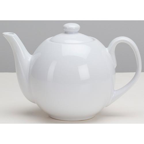 OmniWare Teaz Cafe Infuser OmniWare Teaz Cafe 40oz Teapot With Infuser - White