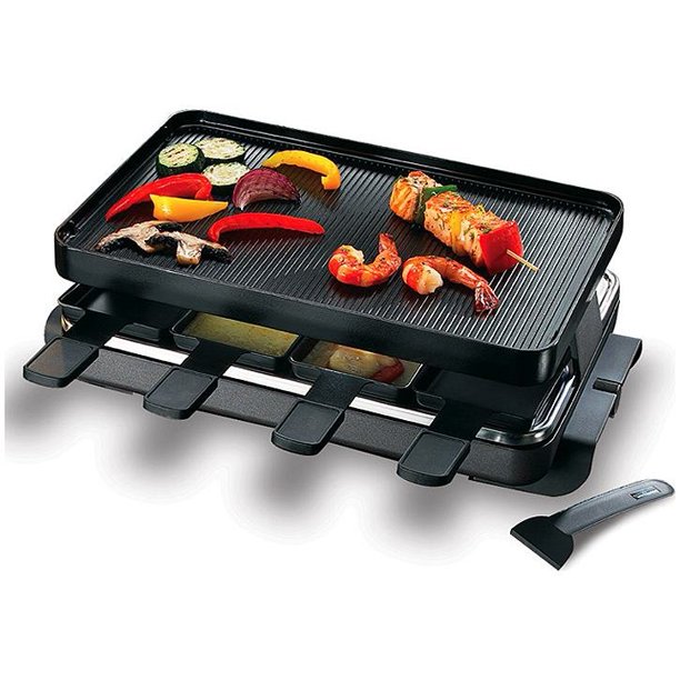 Reading China & Glass Outdoor Grills Swissmar 8 Person Raclette Grill