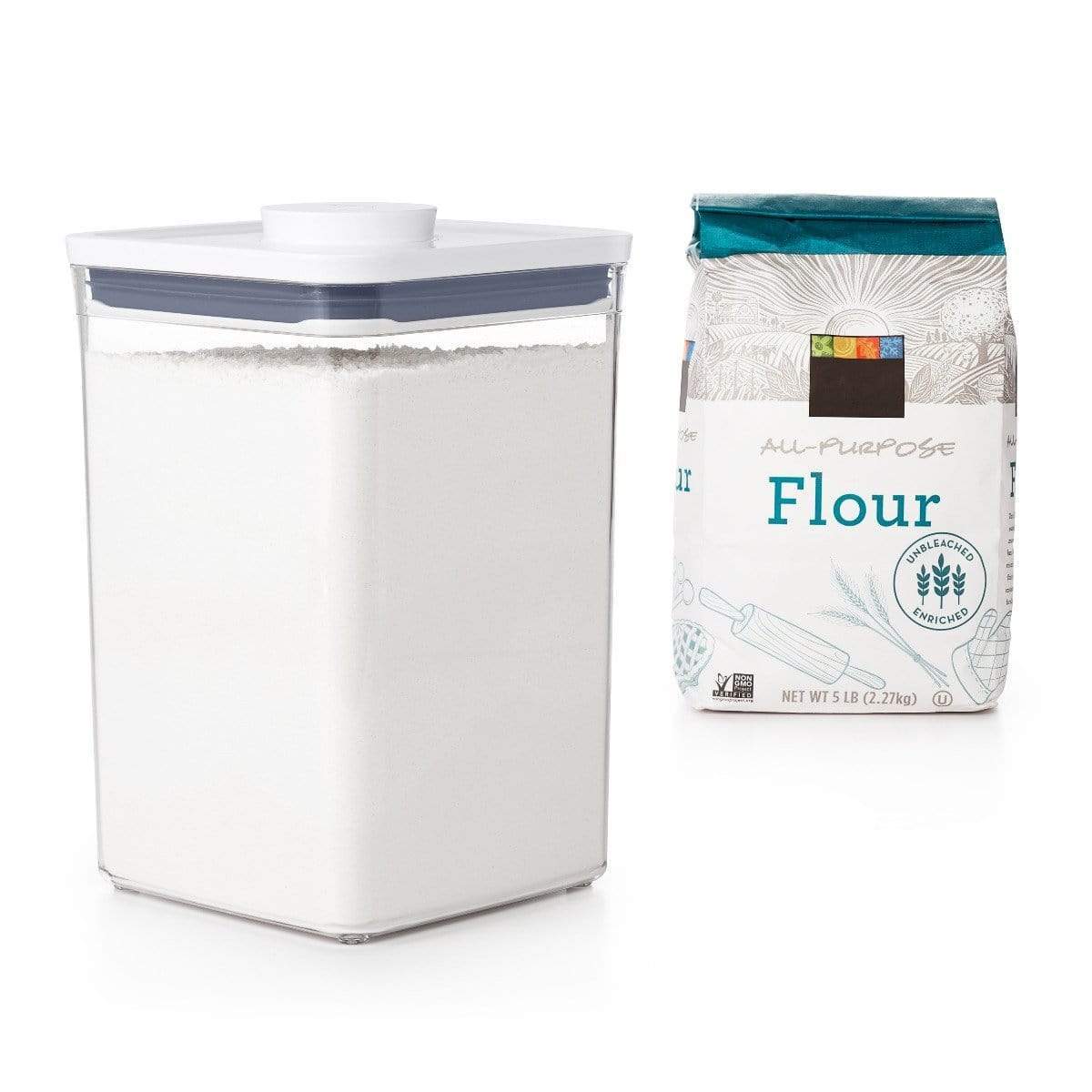 OXO Canisters OXO 4.4 Qt POP Square Canister