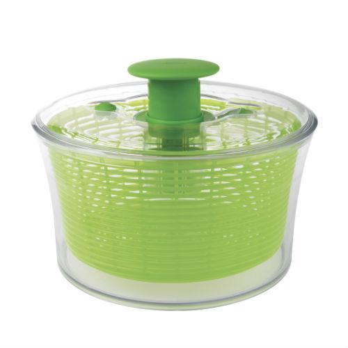  OXO Good Grips Glass Salad Spinner, Large/6.22 Quart, Clear &  Good Grips Large Salad Spinner - 6.22 Qt.: Home & Kitchen