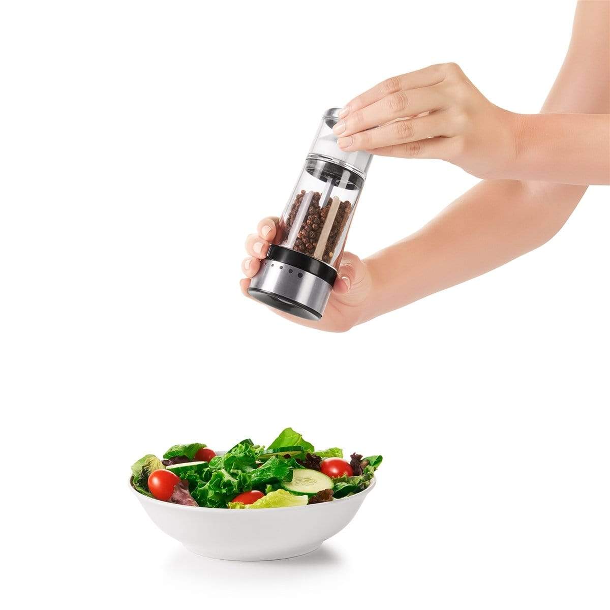 Good Grips Glass Adjustable Salt & Pepper Shaker Set