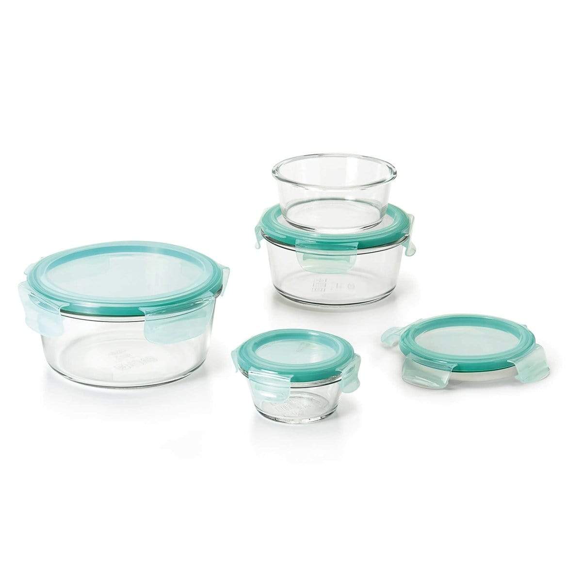 16-Piece Smart Seal Glass Container Set