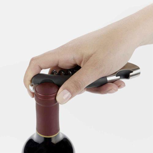 OXO Bottle Opener OXO SteeL® Double Lever Waiter&#39;s Corkscrew