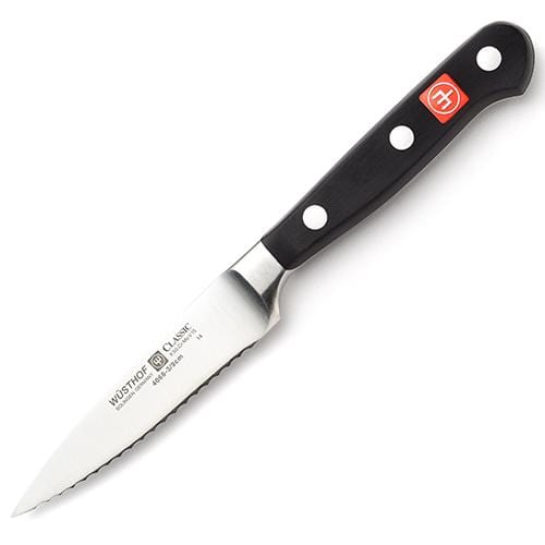 Wusthof Paring Knives Wusthof Classic Serrated Paring Knife 3.5in