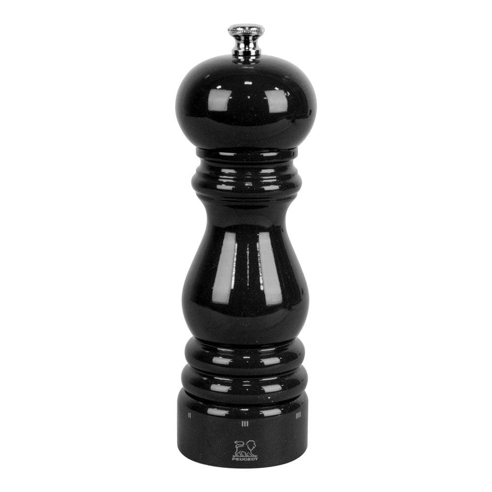 Peugeot Pepper & Spice Mills Peugeot 7in Black U-Select Paris Salt Mill