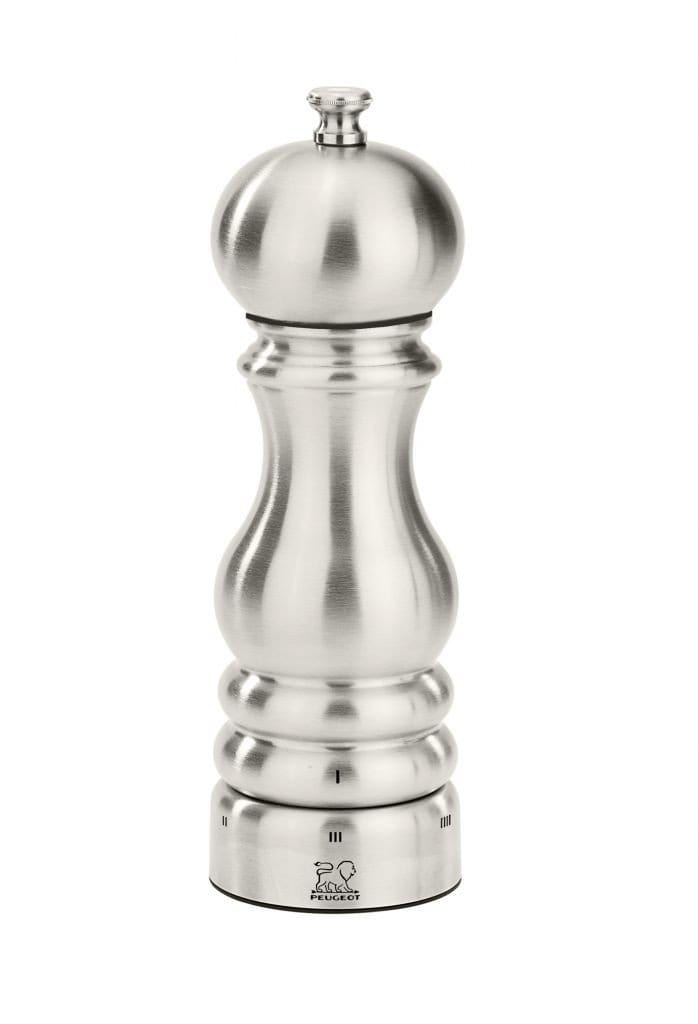 Peugeot Pepper & Spice Mills Peugeot 7in Stainless Steel U-Select Paris Salt Mill
