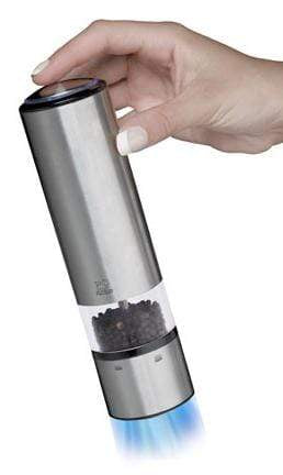 Peugeot Pepper & Spice Mills Peugeot 8in Stainless Steel Elis Electric Pepper Mill
