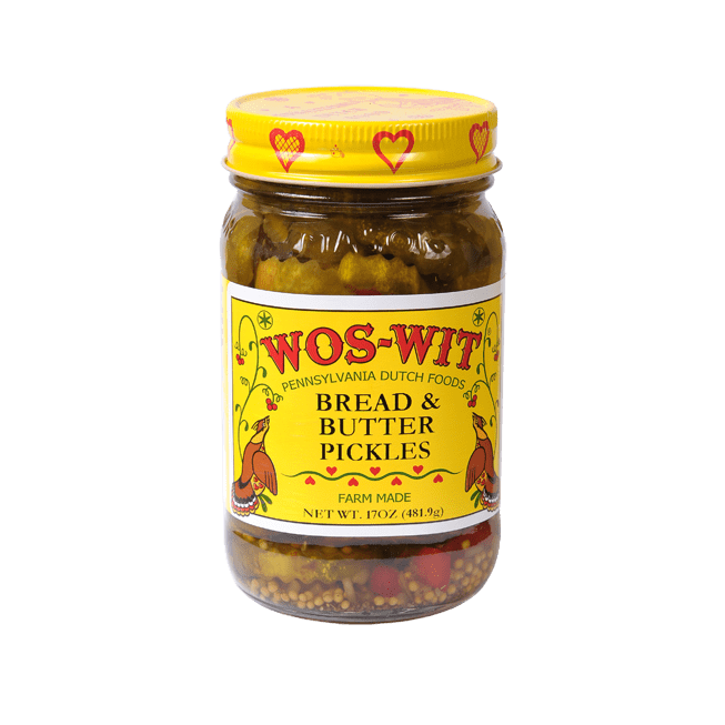 Wos-Wit Pickled Wos-Wit Bread & Butter Pickles 17 oz