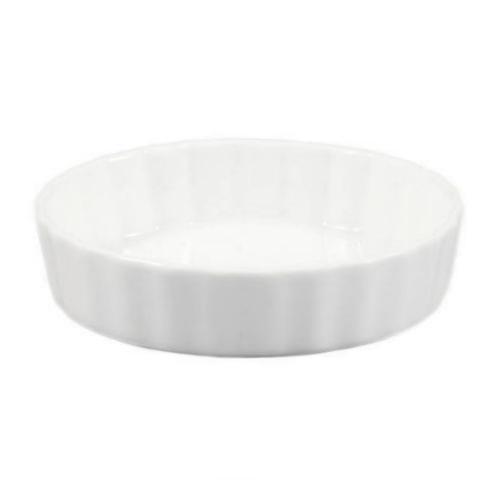 Kitchen & Company Pie Dishes & Tart Pans 10in Quiche Dish - White