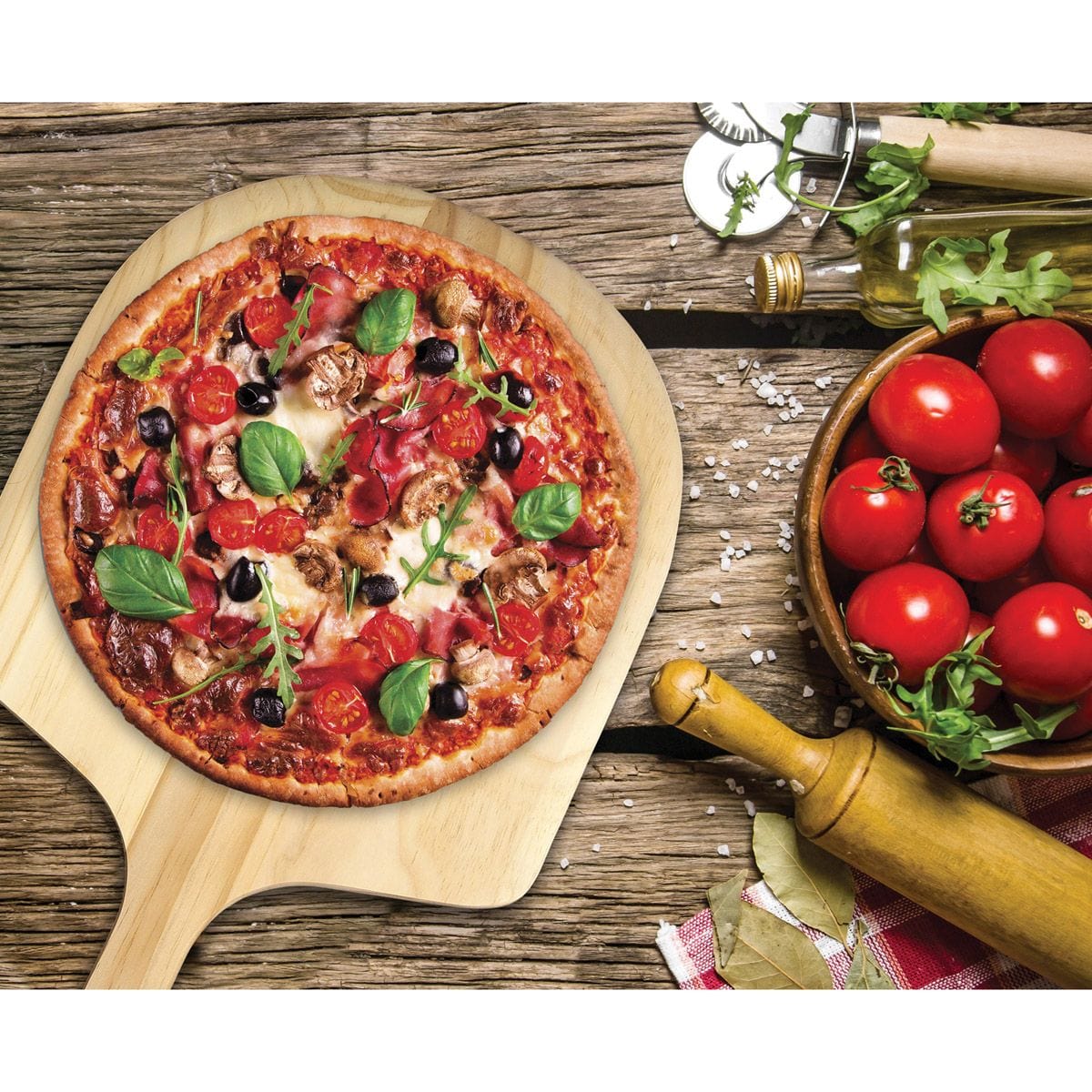 Harold Import Company Pizza Tools & Accessories Fantes Cousin Marko's 14 inch Pizza Peel