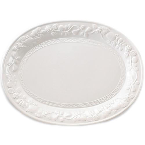 Gibson Enterprises Platter Gibson Overseas Fruitful Platter 18.75in