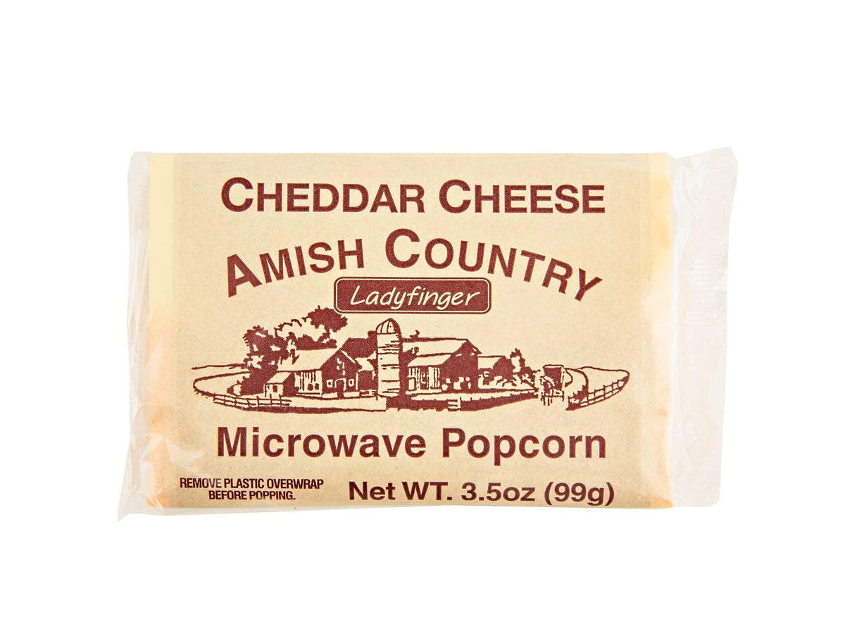 Dutch Valley Popcorn Amish Country Cheddar Cheese Microwave Popcorn 3.5 oz
