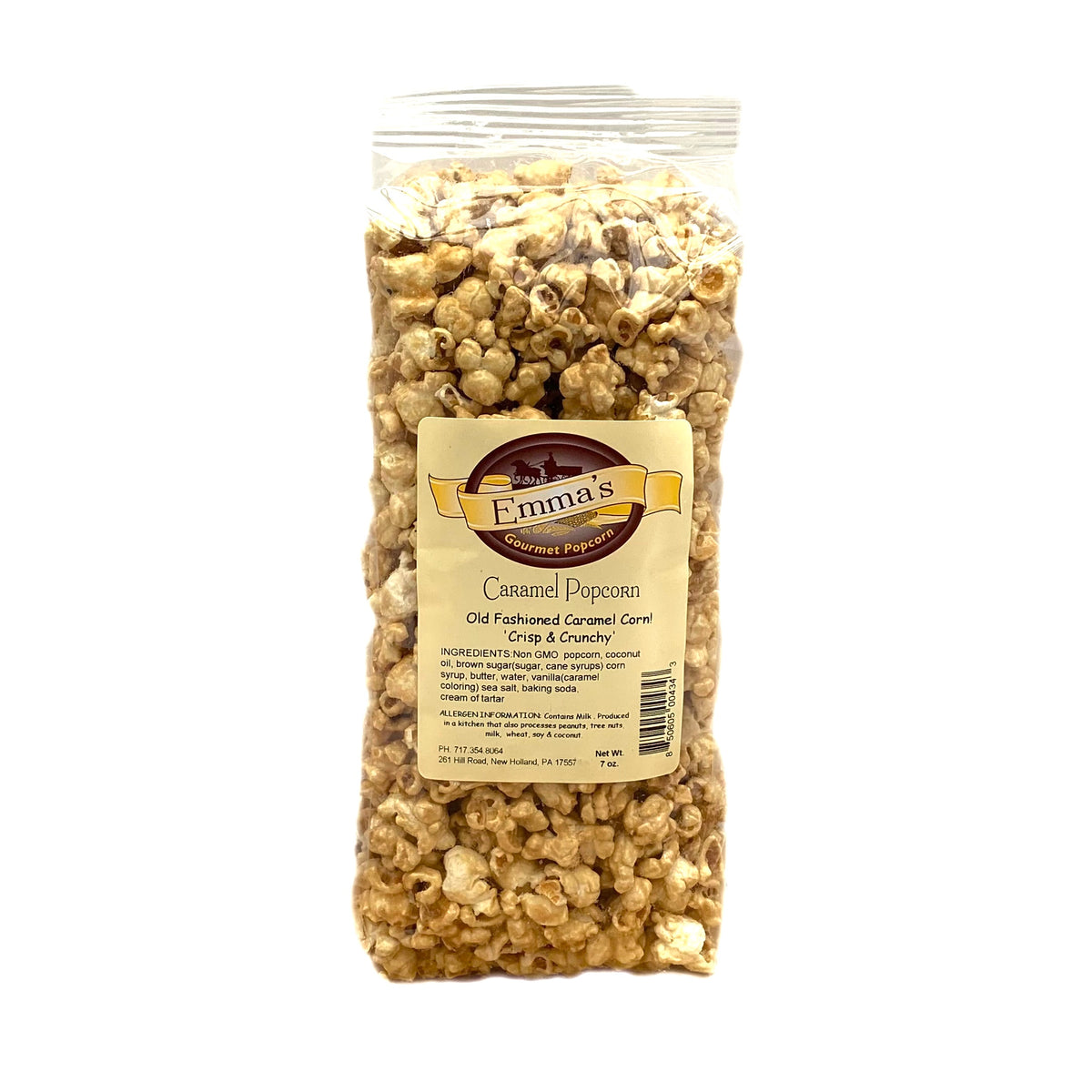 Emma's Popcorn Caramel 7 oz