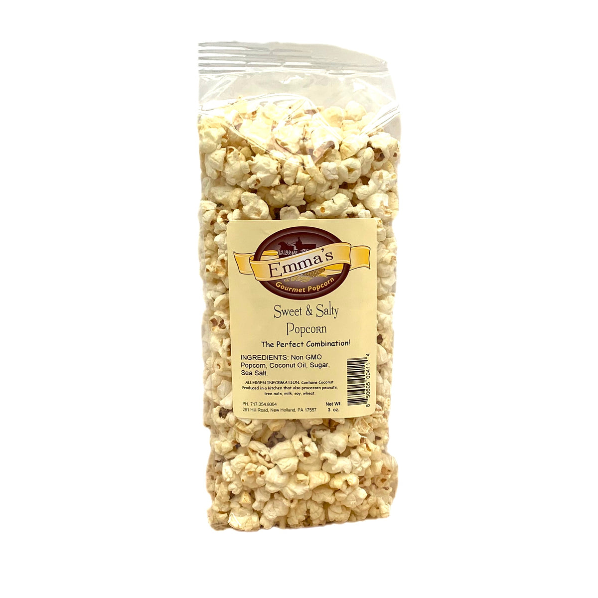 Emma&#39;s Popcorn Sweet &amp; Salty 3 oz