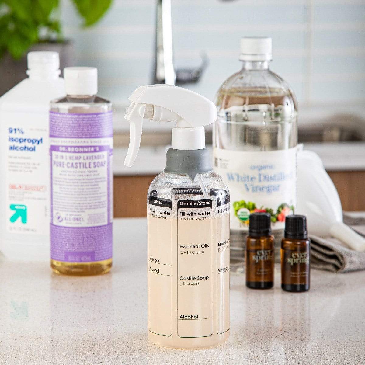 Progressive Spray Bottle Progressive Mix n&#39; Clean Spray Bottle