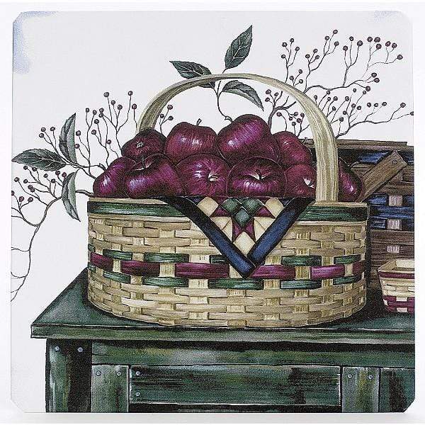 Range Kleen Hot Pads Range Kleen Apple Basket Hot Pads (Set of 2)