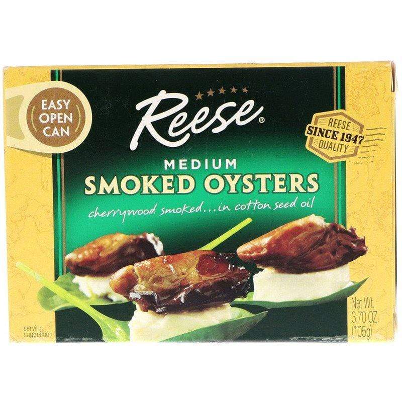 Reese Condiments Reese Medium Smoked Oysters, 3.7 oz