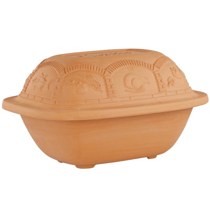 Reston Lloyd Roaster &amp; Broiler Pans Reston Lloyd Eurita 3 qt. Clay Baker