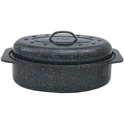 GraniteWare Roaster & Broiler Pans GraniteWare 13in Oval Roaster With Lid