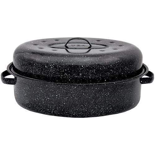 GraniteWare Roaster & Broiler Pans GraniteWare 18in Roaster with Lid