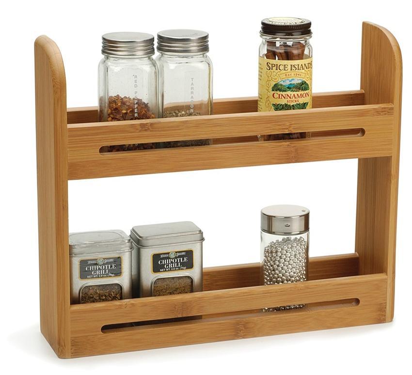 RSVP Spice Rack RSVP International Bamboo Spice Rack