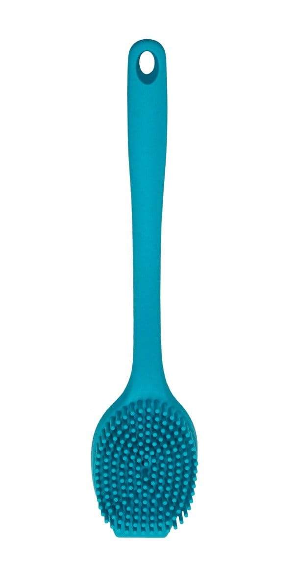 OXO GOOD GRIPS DISH BRUSH WITH SCRAPER NEW AUTHENTIC