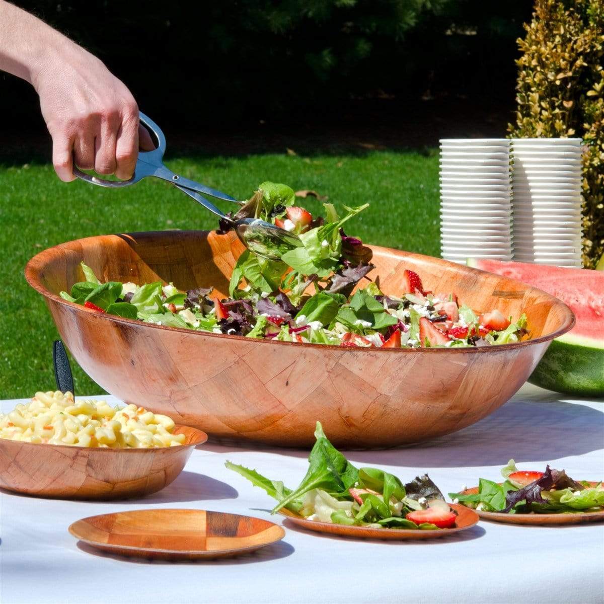 Wovenwood Salad Bowl Wovenwood 16in Salad Bowl