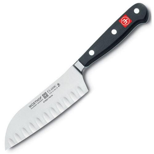 Wusthof Santoku Knives Wusthof Classic 5in Santoku Granton