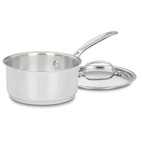 Cuisinart Sauce Pans & Chef's Pans Cuisinart Chef's Classic Stainless 1 qt. Saucepan w/ Cover