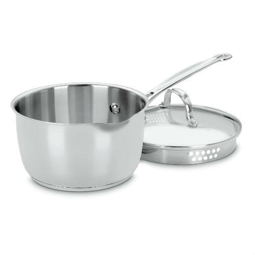 Cuisinart Sauce Pans & Chef's Pans Cuisinart Chef's Classic Stainless Steel 3 qt. Pour Saucepan