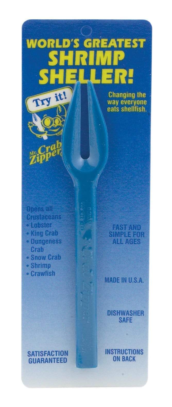 Kitchen & Company Seafood Tools Mr. Crab Zipper