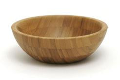 Lipper International Serving Bowls Lipper international Bamboo Individual 7in Salad Bowl