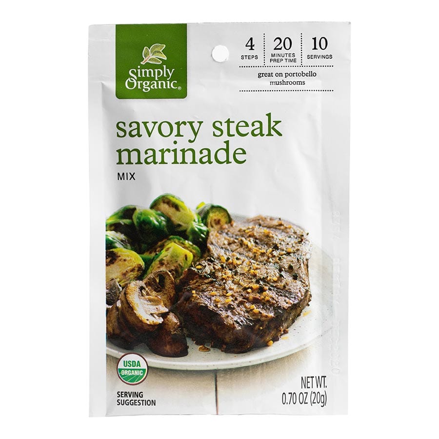 Frontier Co-Op Simply Organic Savory Steak Marinade Mix