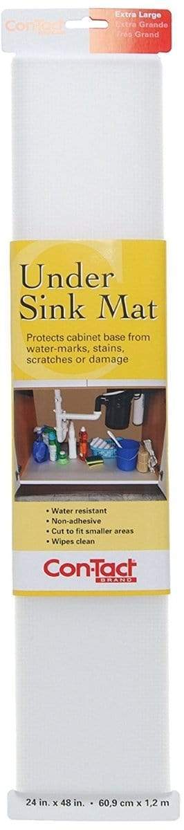 Con-Tact Sinkware Con-Tact 24in x 48in Clear Under Sink Mat
