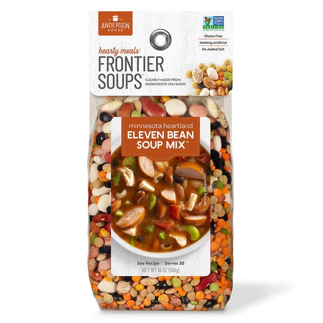 Frontier Soups Soup Frontier Soups Minnesota Heartland 11 Bean Soup Mix 18 oz