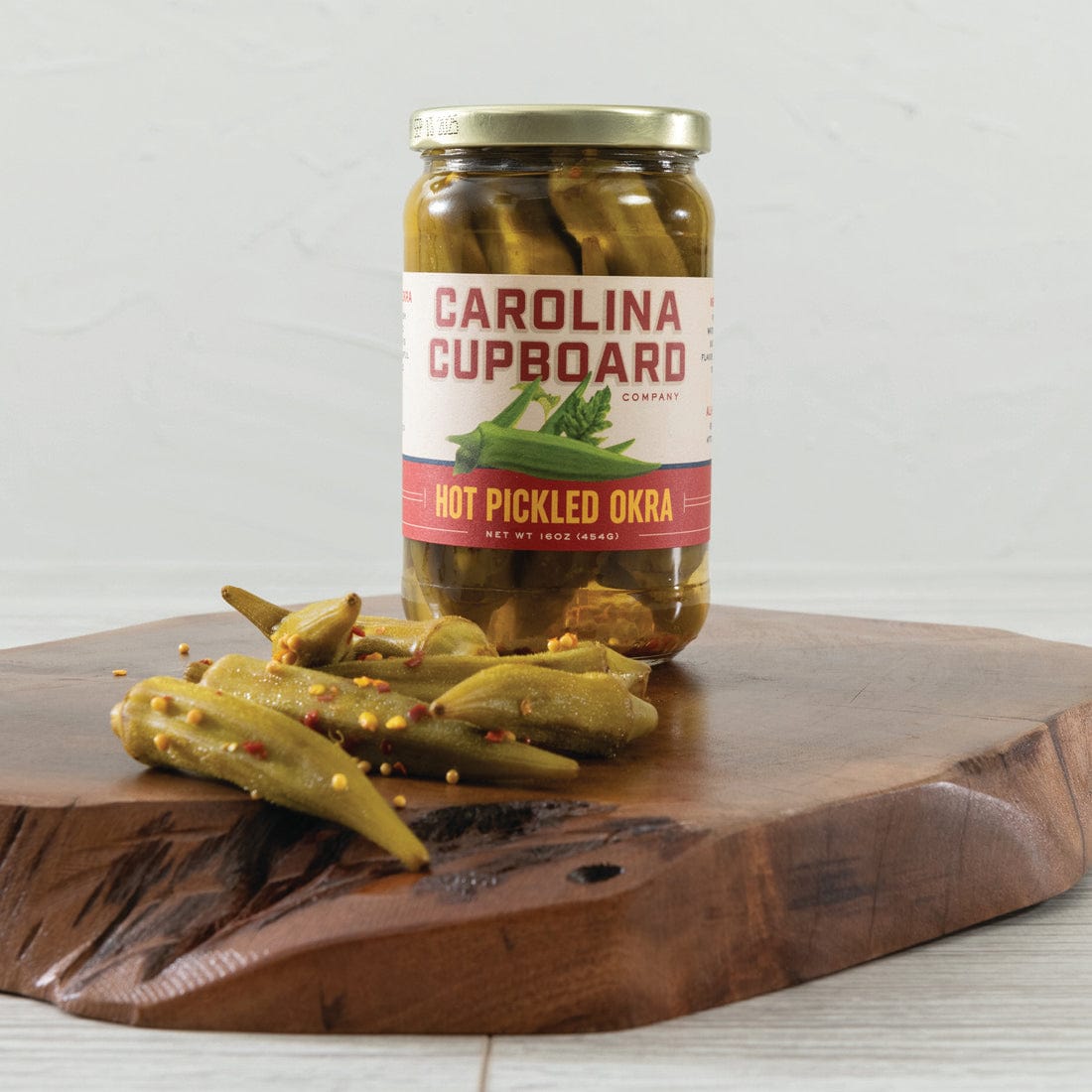 Southern Season Southern Season Hot Pickled Okra 16 oz