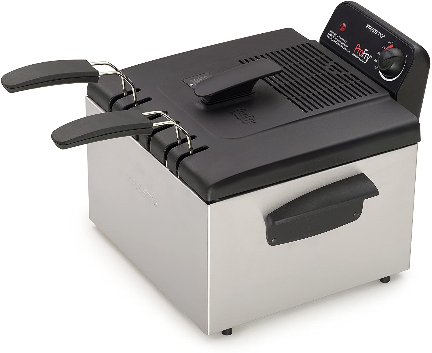 Presto Specialty Appliance Presto« Stainless Steel Dual Basket ProFry«