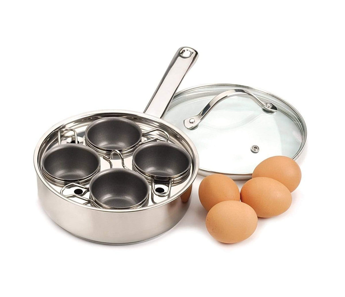 R.S.V.P Specialty & International Cookware RSVP Endurance 4 Egg Poacher Set