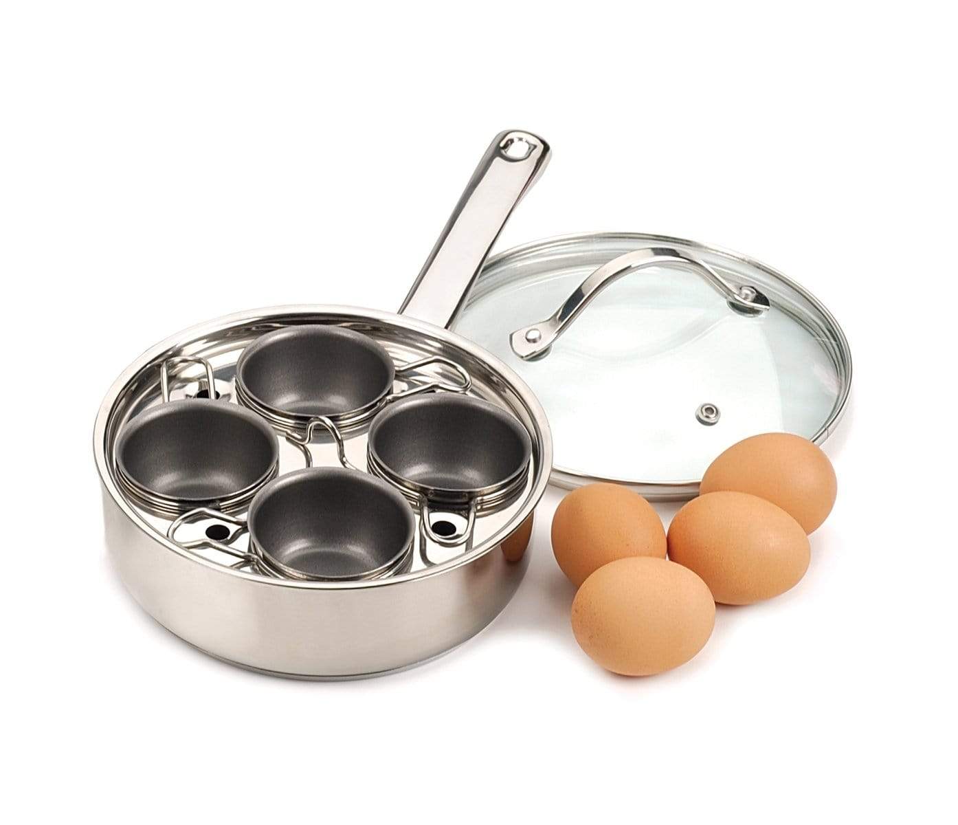R.S.V.P Specialty & International Cookware RSVP Endurance 4 Egg Poacher Set