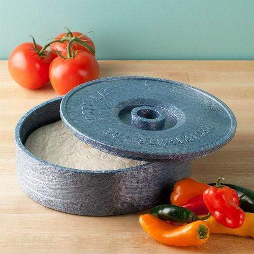 HS Specialty & International Cookware Tortilla Server with Lid - 8in