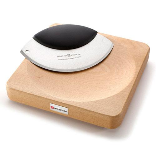 Wusthof Specialty Knives Wusthof Mezzaluna with Mincing Board