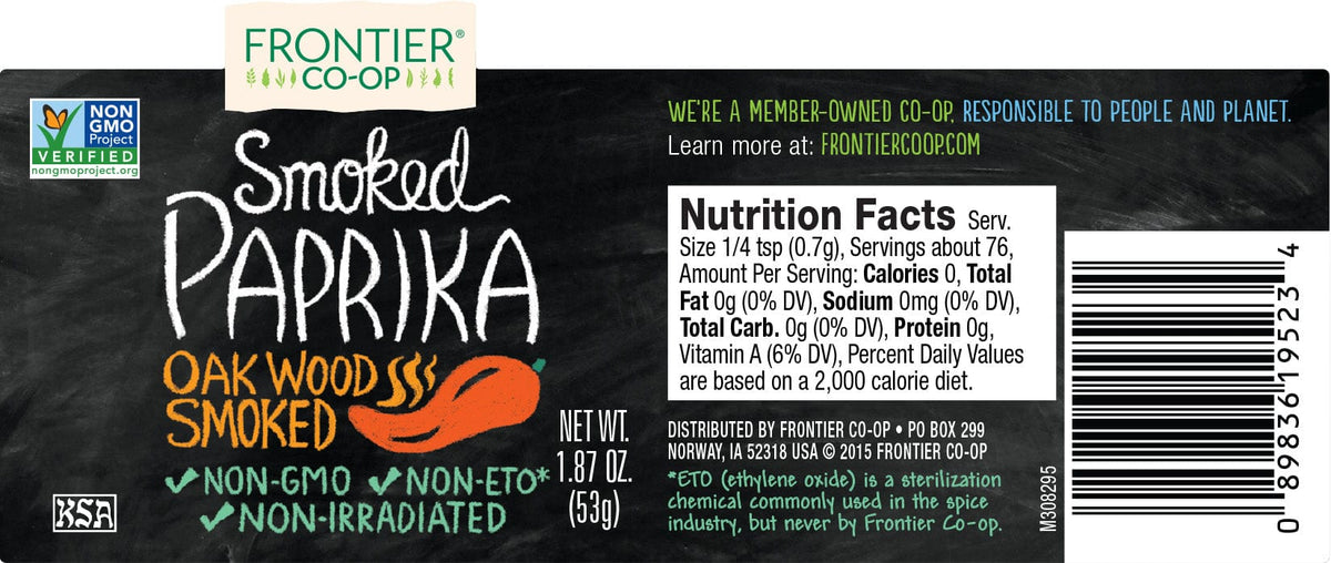 Frontier Co-Op Spices Frontier Co-Op Smoked Ground Paprika 1.87 oz