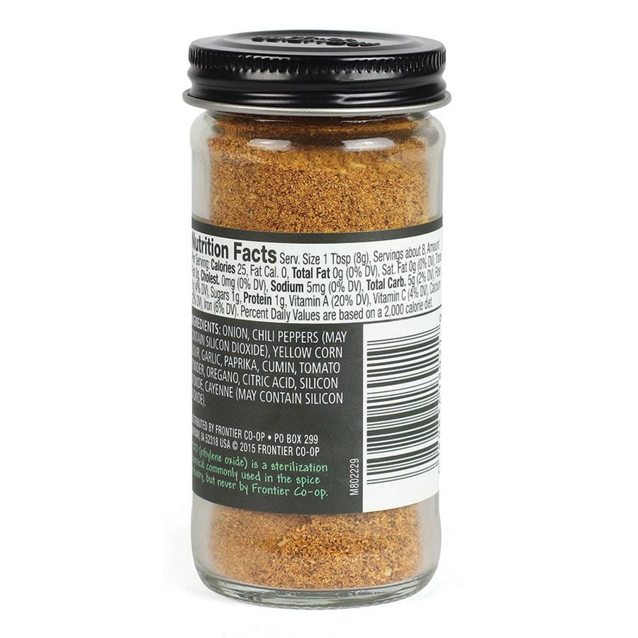 Frontier Co-Op Spices Frontier Co-Op Taco Seasoning Blend 2.33 oz