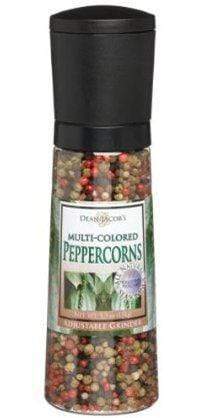 Dean Jacob's Spices & Seasonings Dean Jacob's Adjustable Multi-Colored Peppercorn Grinder