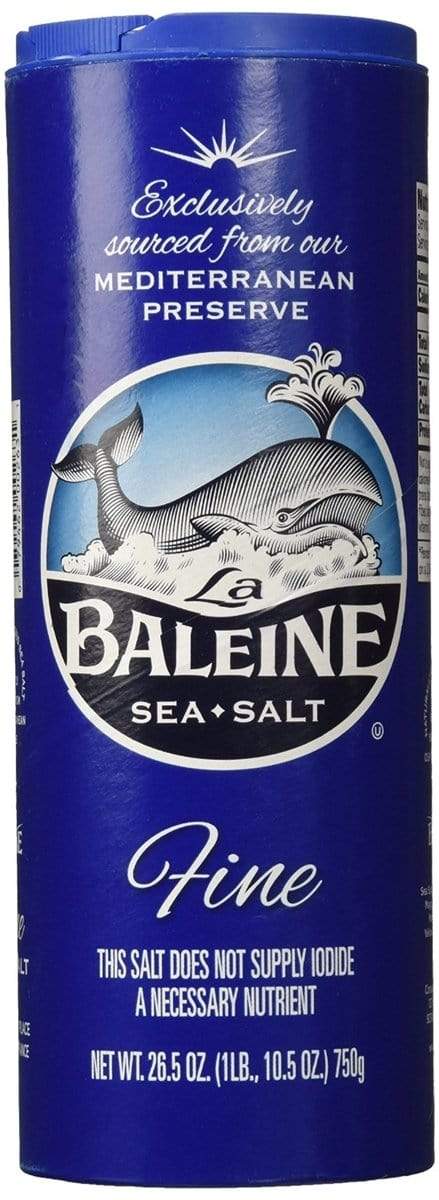 La Baleine Spices & Seasonings La Baleine Fine Sea Salt, 26.5 oz
