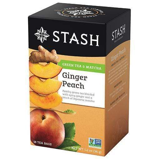Stash Tea Stash Ginger Peach Green Tea
