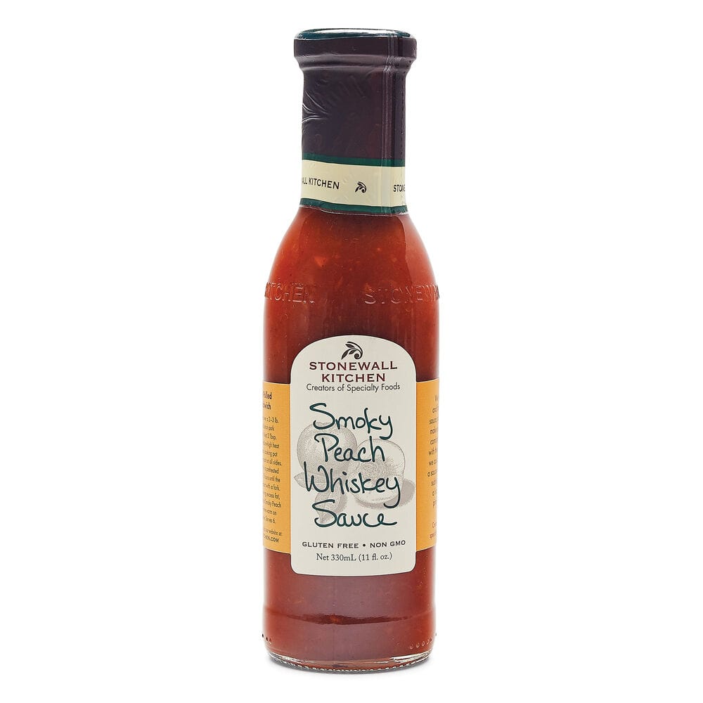 Stonewall Kitchen Marinades &amp; Other Sauces Stonewall Kitchen Smoky Peach Whiskey Sauce 11 oz